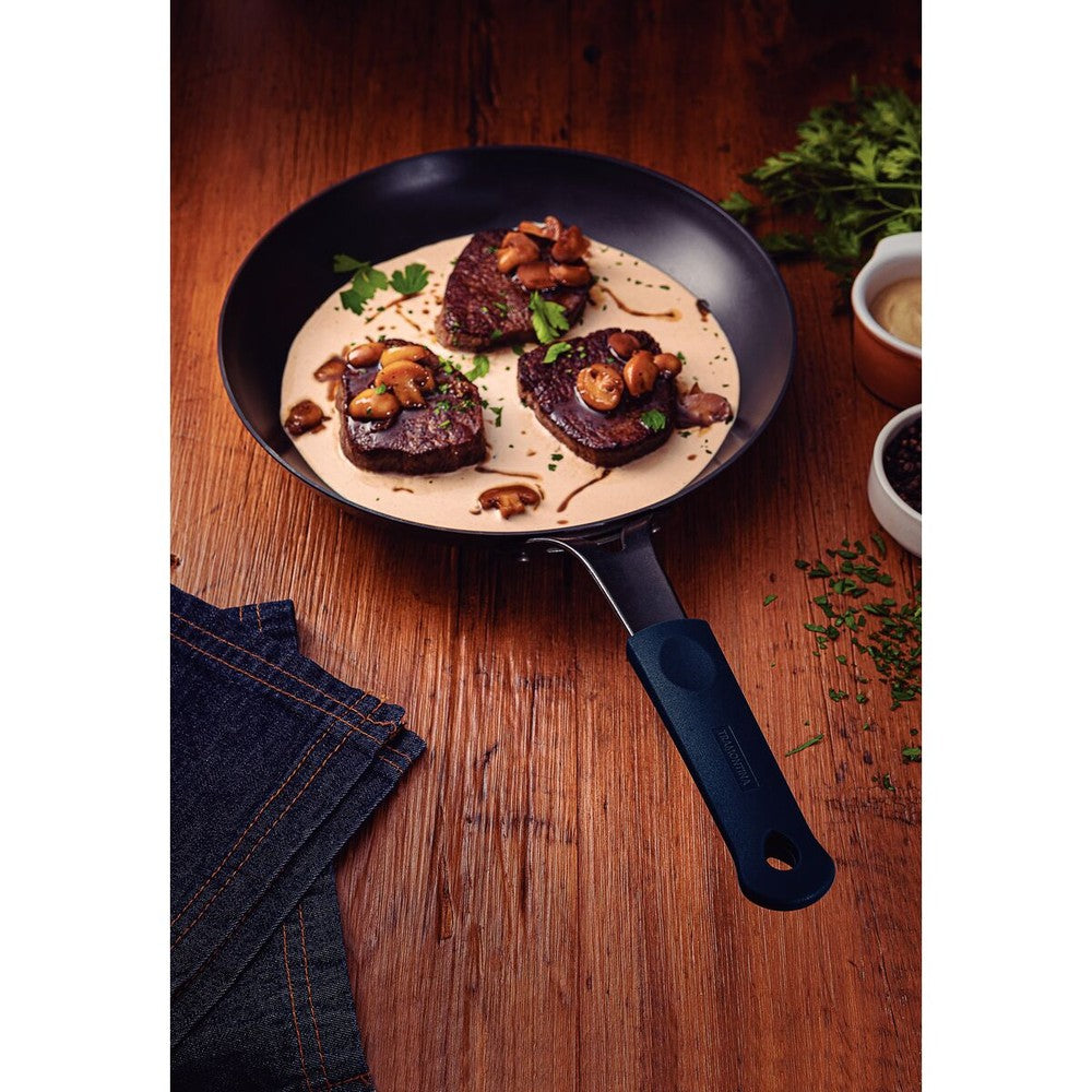 Sartén de Hierro Fundido 22cm 1L Neg. Tramontina Profesional