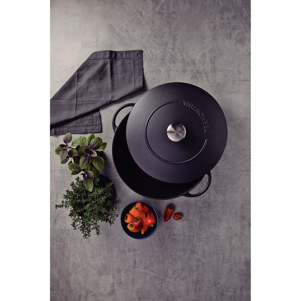 Cacerola en Hierro Esmaltado de 24 cm 4 L Tramontina Trento