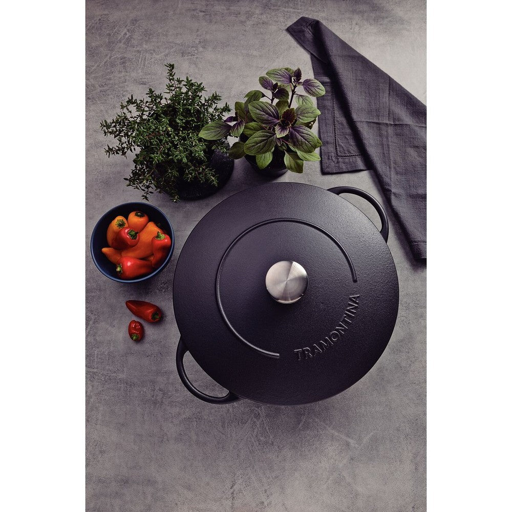 Cacerola en Hierro Esmaltado de 24 cm 4 L Tramontina Trento