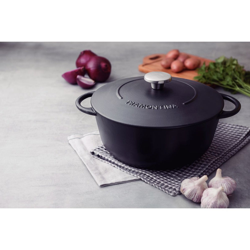 Cacerola en Hierro Esmaltado de 28 cm 6 L Tramontina Trento