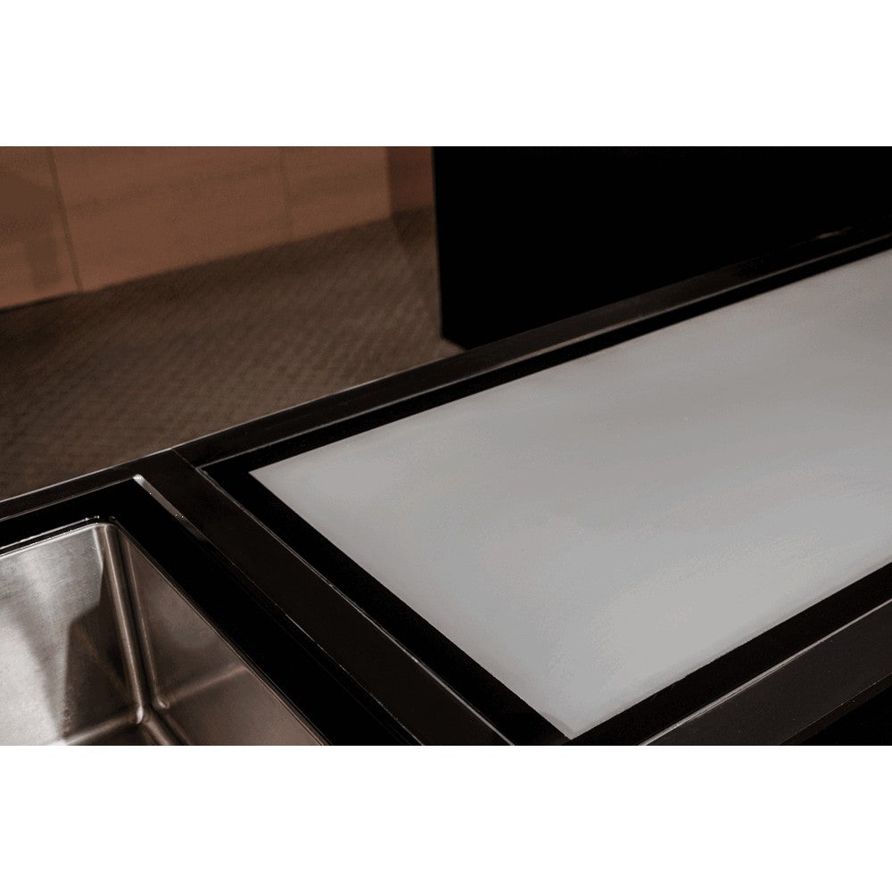 Escurridor de Platos Tramontina con Secador y Portacubiertos Grafito