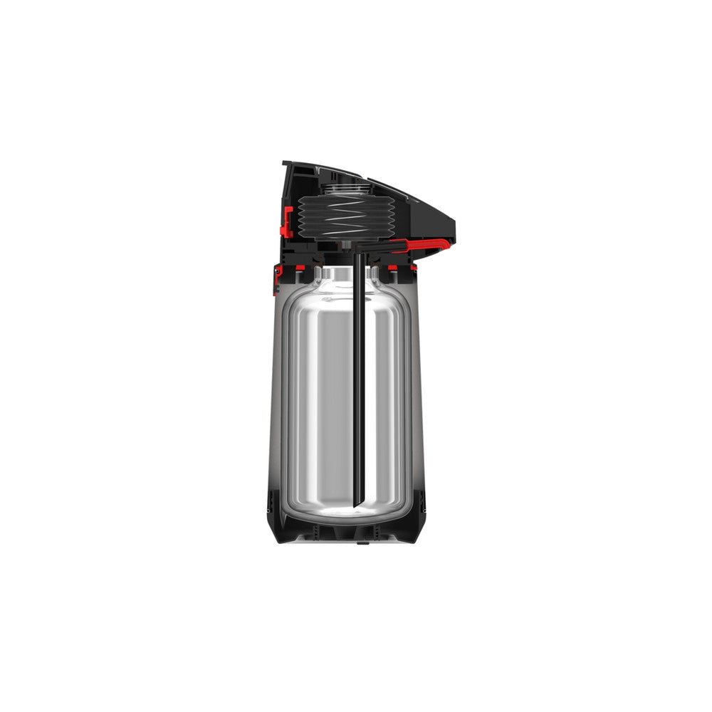 Termo con sifón Tramontina Exata de acero inoxidable con ampolla de vidrio 1,8 L