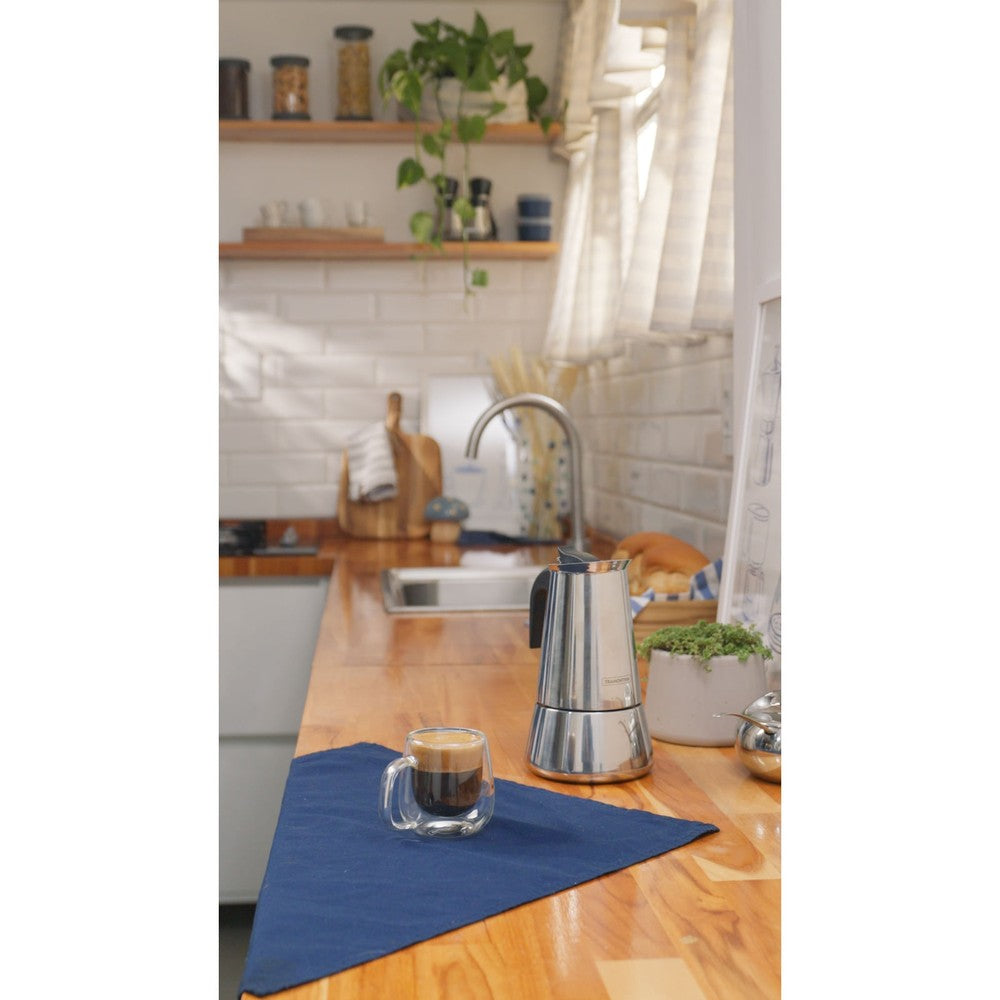 Cafetera Italiana Tramontina para Expresso 350 ml