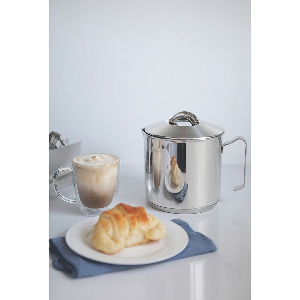 Hervidor Tramontina Solar de acero inoxidable fondo triple con tapa 14 cm 2 L