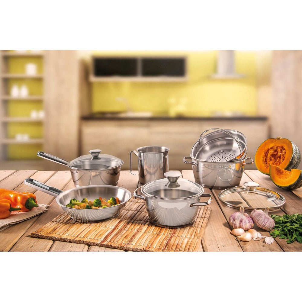 Cacerola de Acero Triple Fondo 20 cm 3,1L Tramontina Allegra