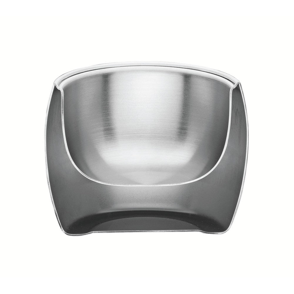 Juego para té y cappuccino Tramontina de acero inoxidable terminación brillante con tazas, platos y cucharas 18 piezas