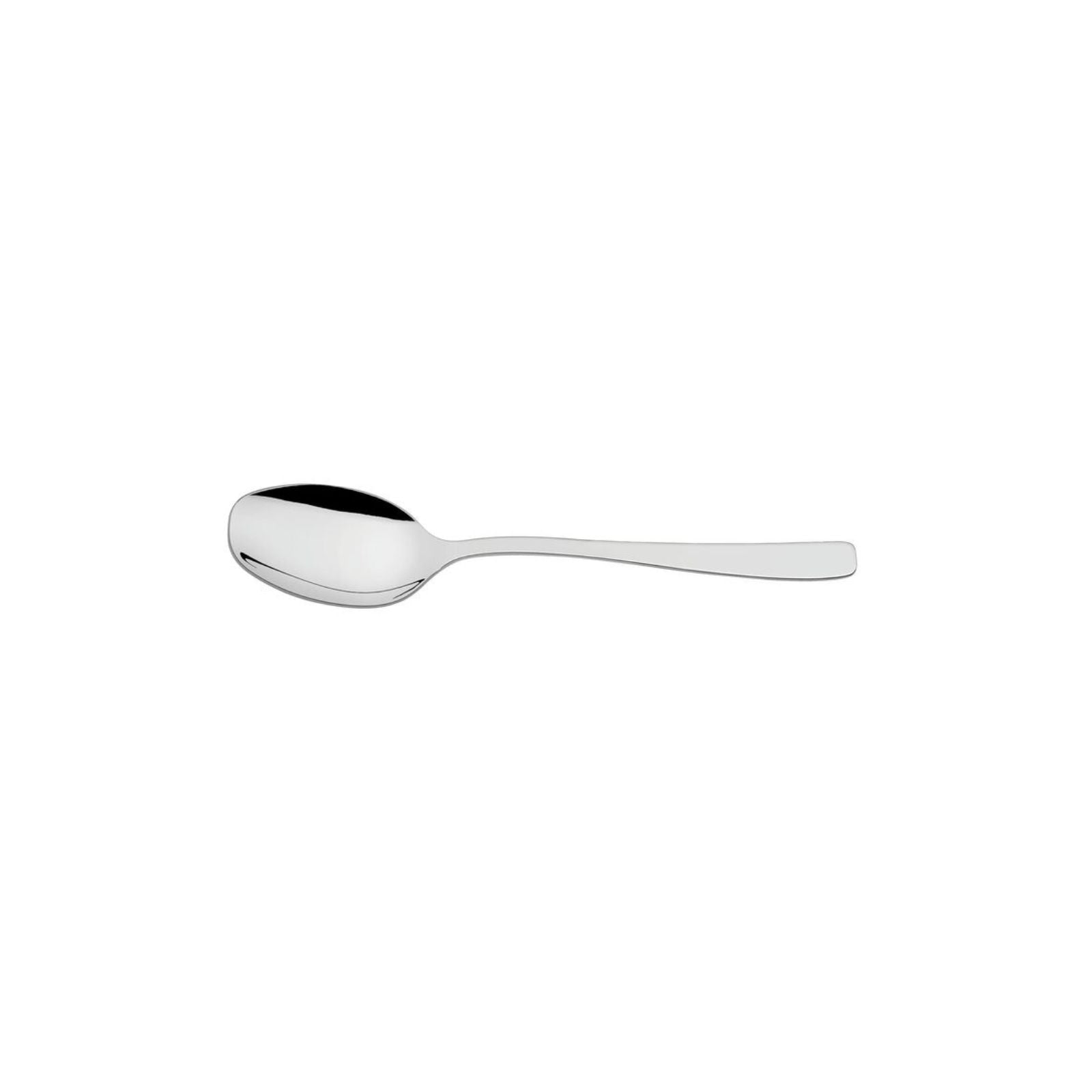 Juego para té y cappuccino Tramontina de acero inoxidable terminación brillante con tazas, platos y cucharas 18 piezas