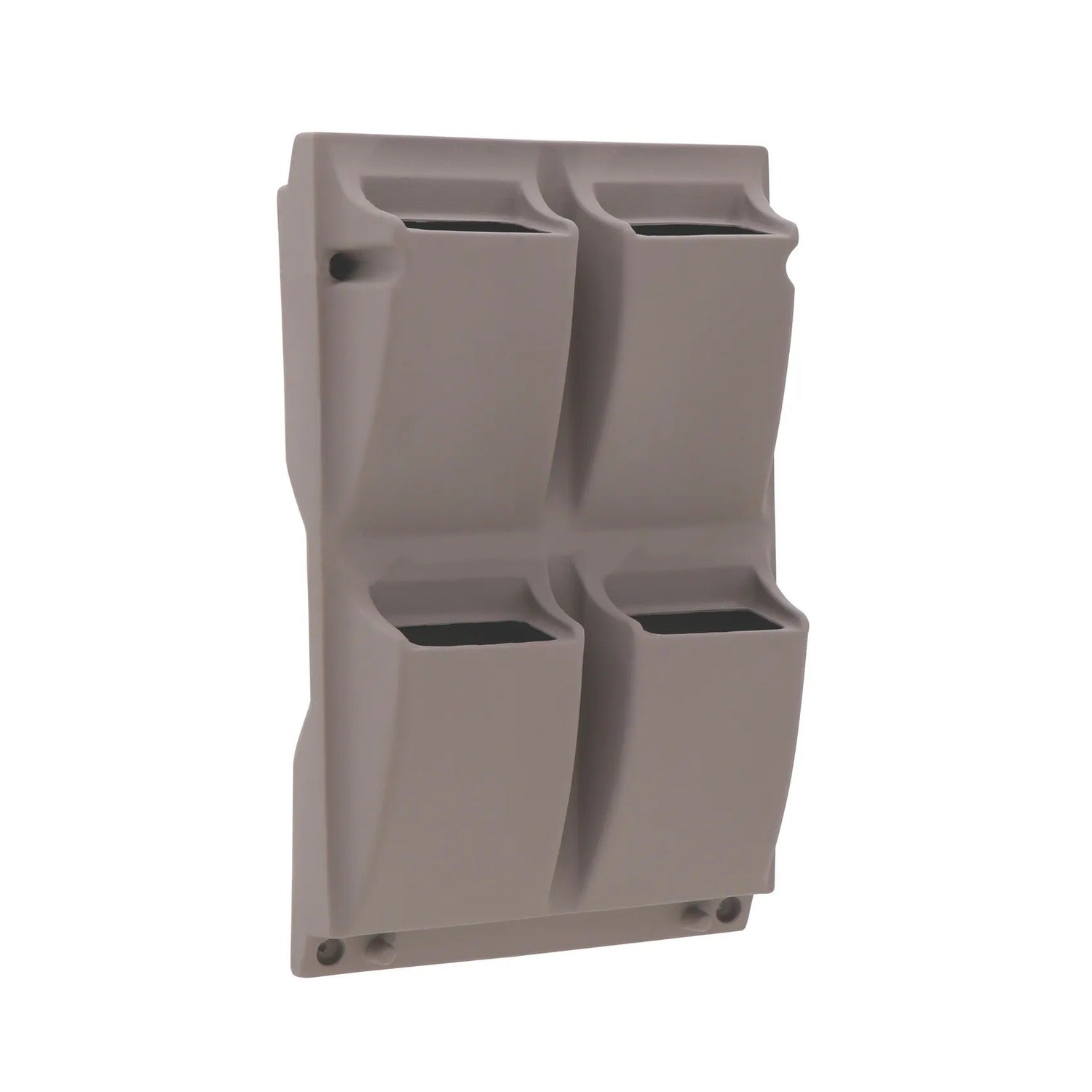 Florero Tramontina Malaia en Polietileno Hormigón
