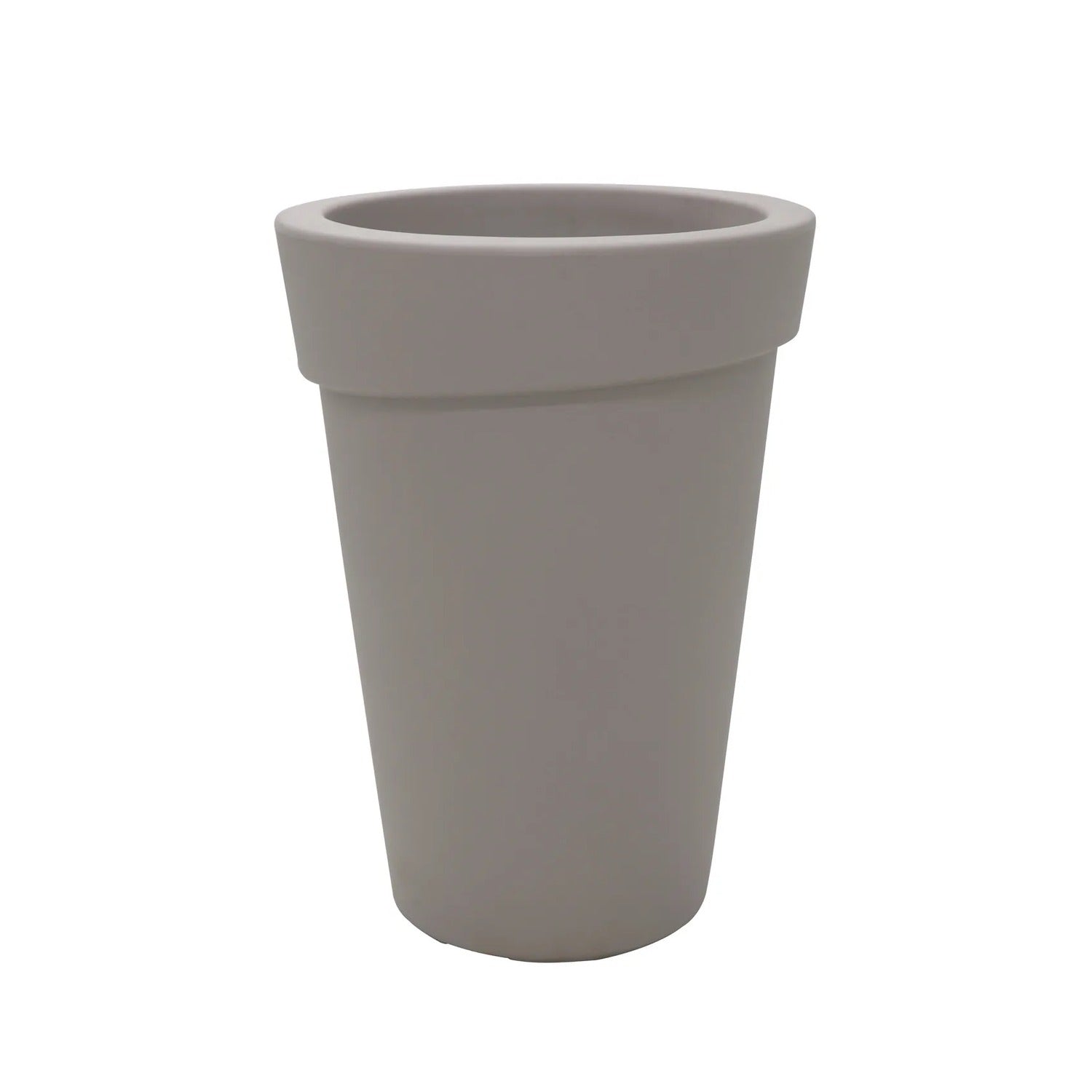 Maceta Tramontina Gipsy en Polietileno Concreto 90 cm