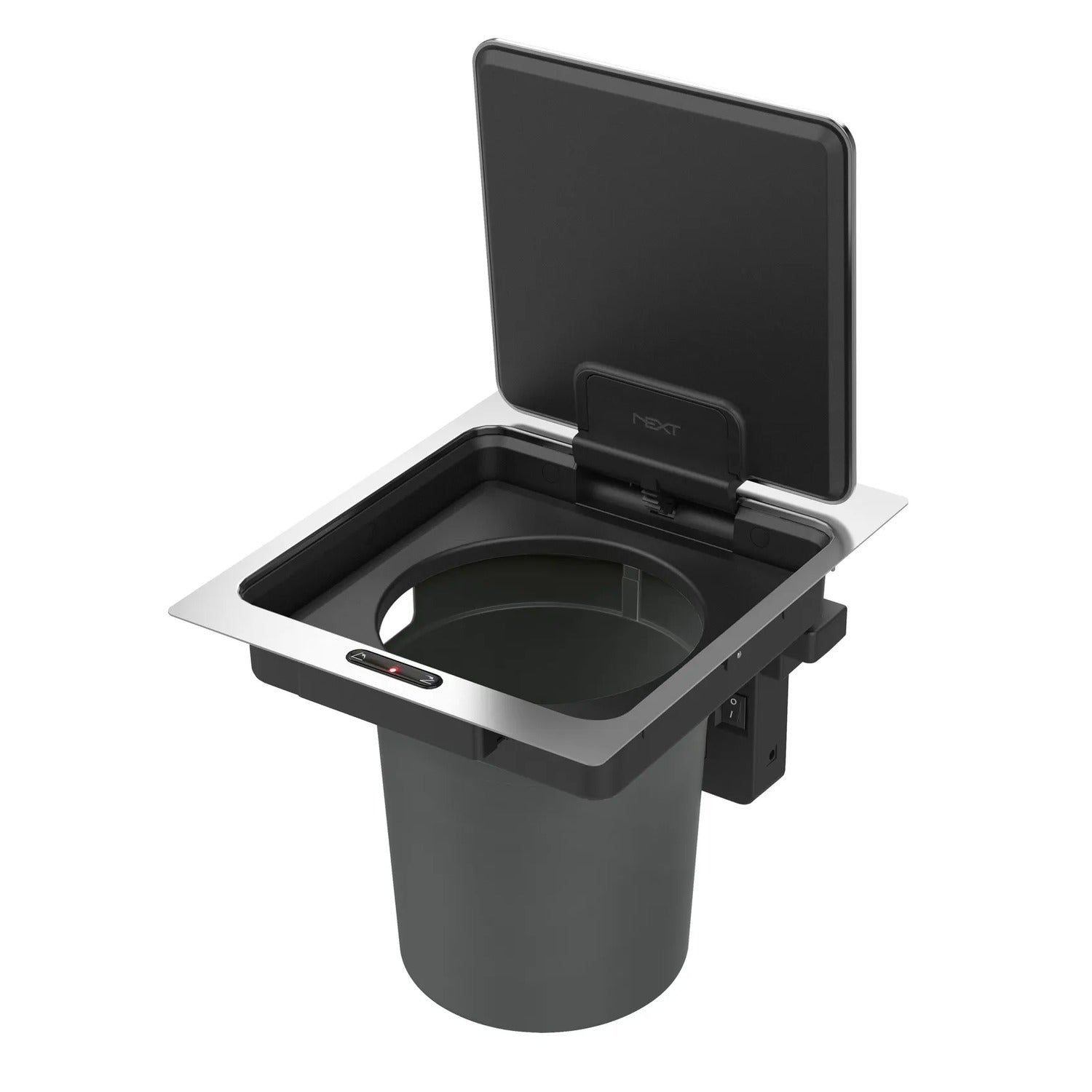 Basurero de empotrar con sensor Tramontina Design Collection de acero inoxidable con balde plástico de 5 L - imagen 2