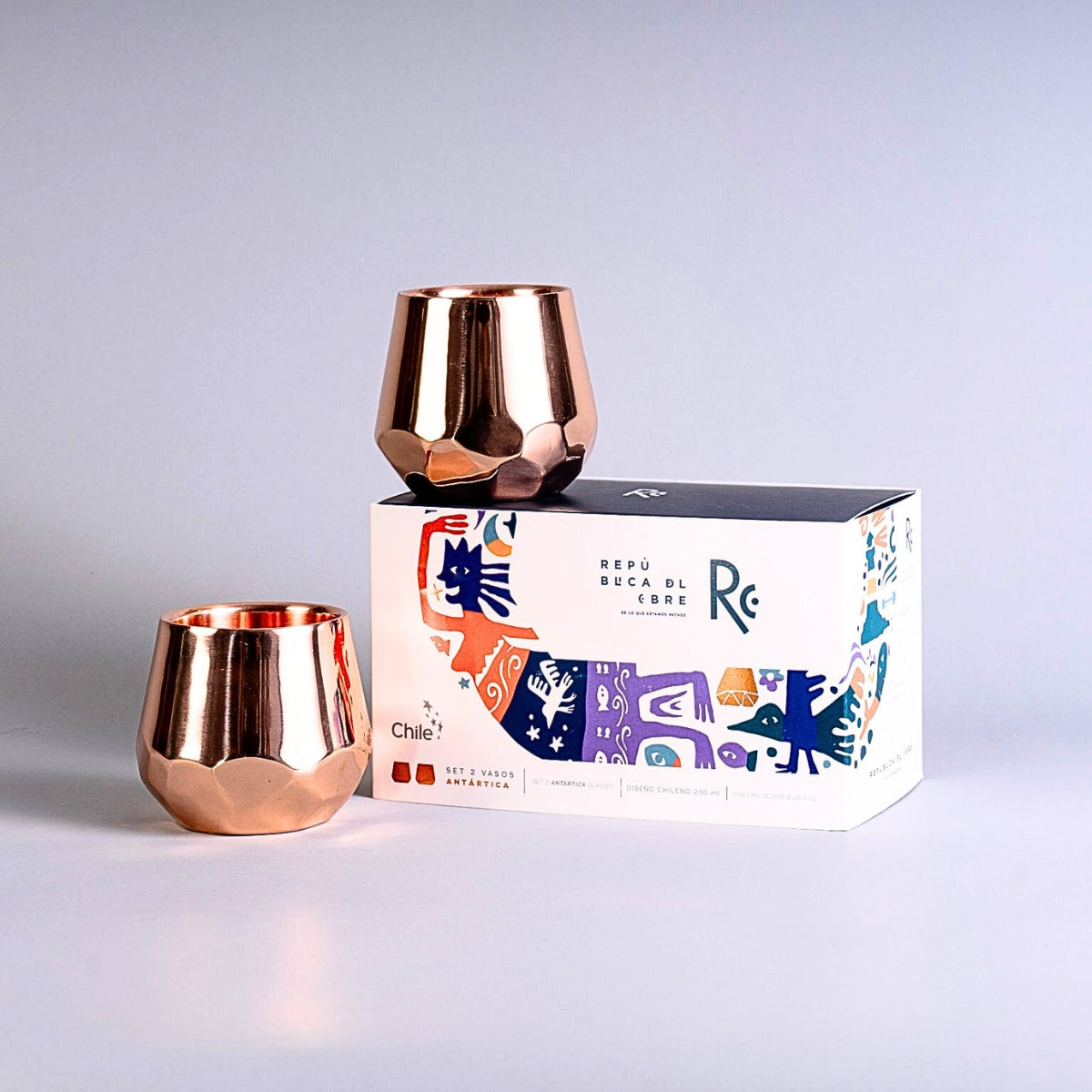 Vaso Cobre Antártica Doble Pared