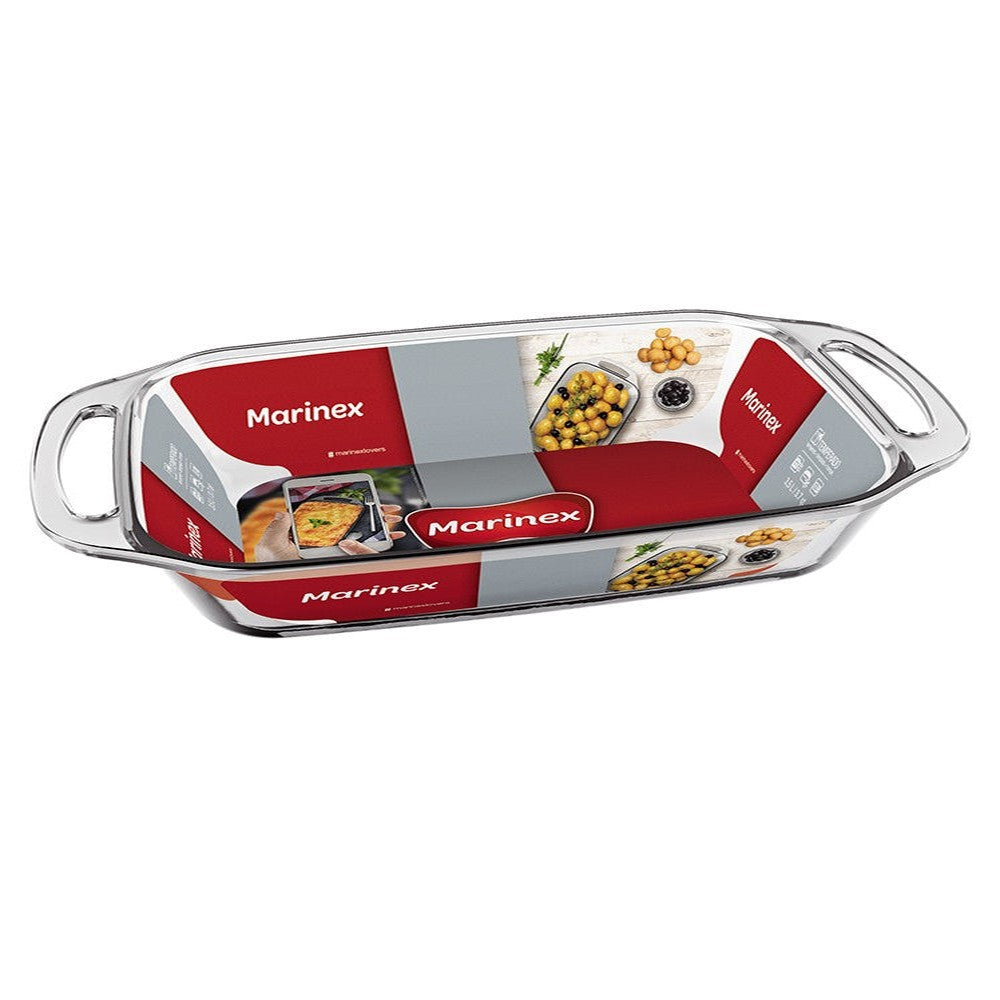 Asadera Rectangular Grande Con Asas 3,5 Litros Seletta