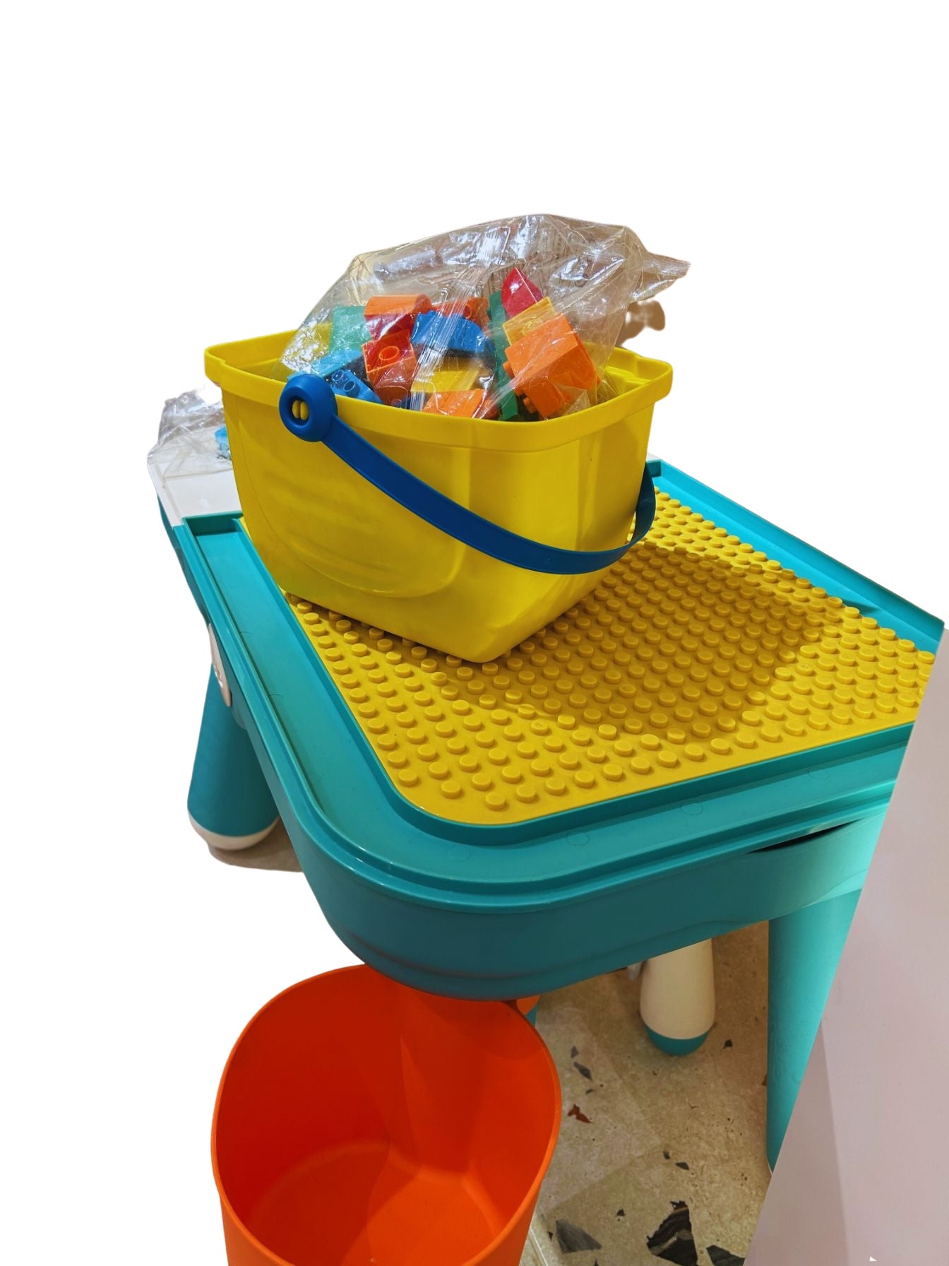 Bloques Construcción (Building Blocks), 63 Piezas con balde