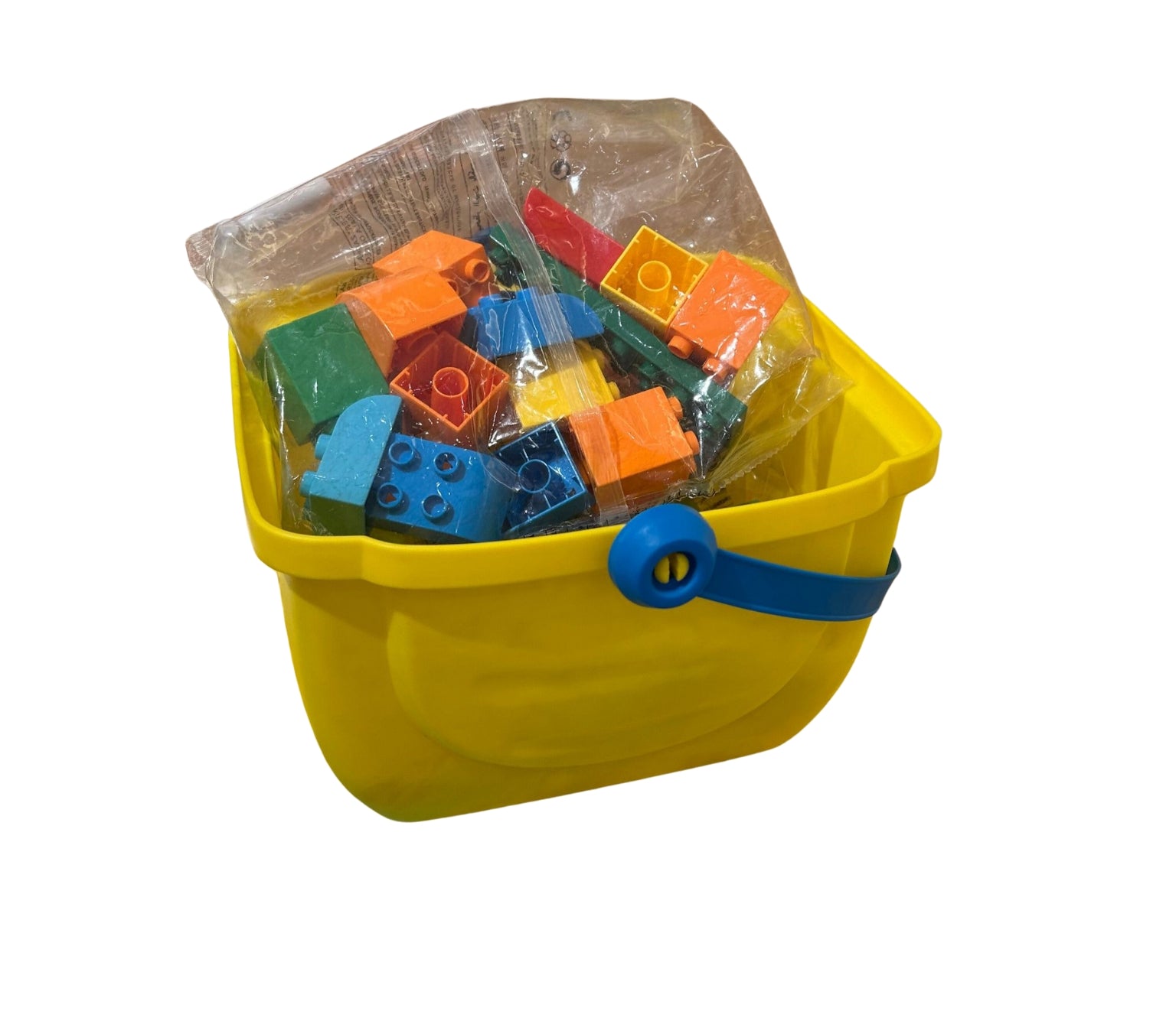 Bloques Construcción (Building Blocks), 63 Piezas con balde