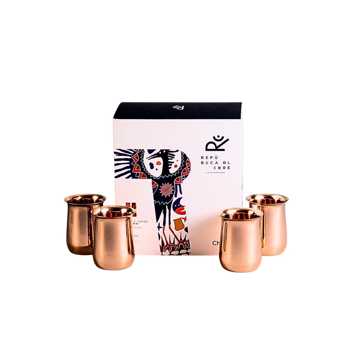 Set Vasos Cobre Cocktail