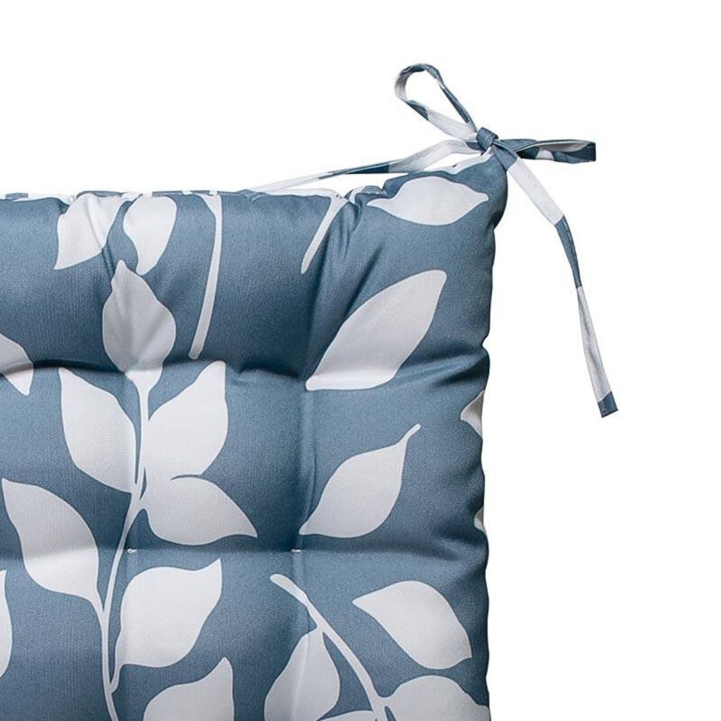 Pack de 2 Cojines para silla 40 cm x 40 cm Prado Azul