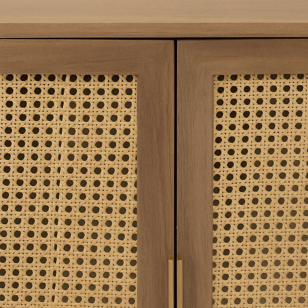 Cómoda Siena Rattan - Natural