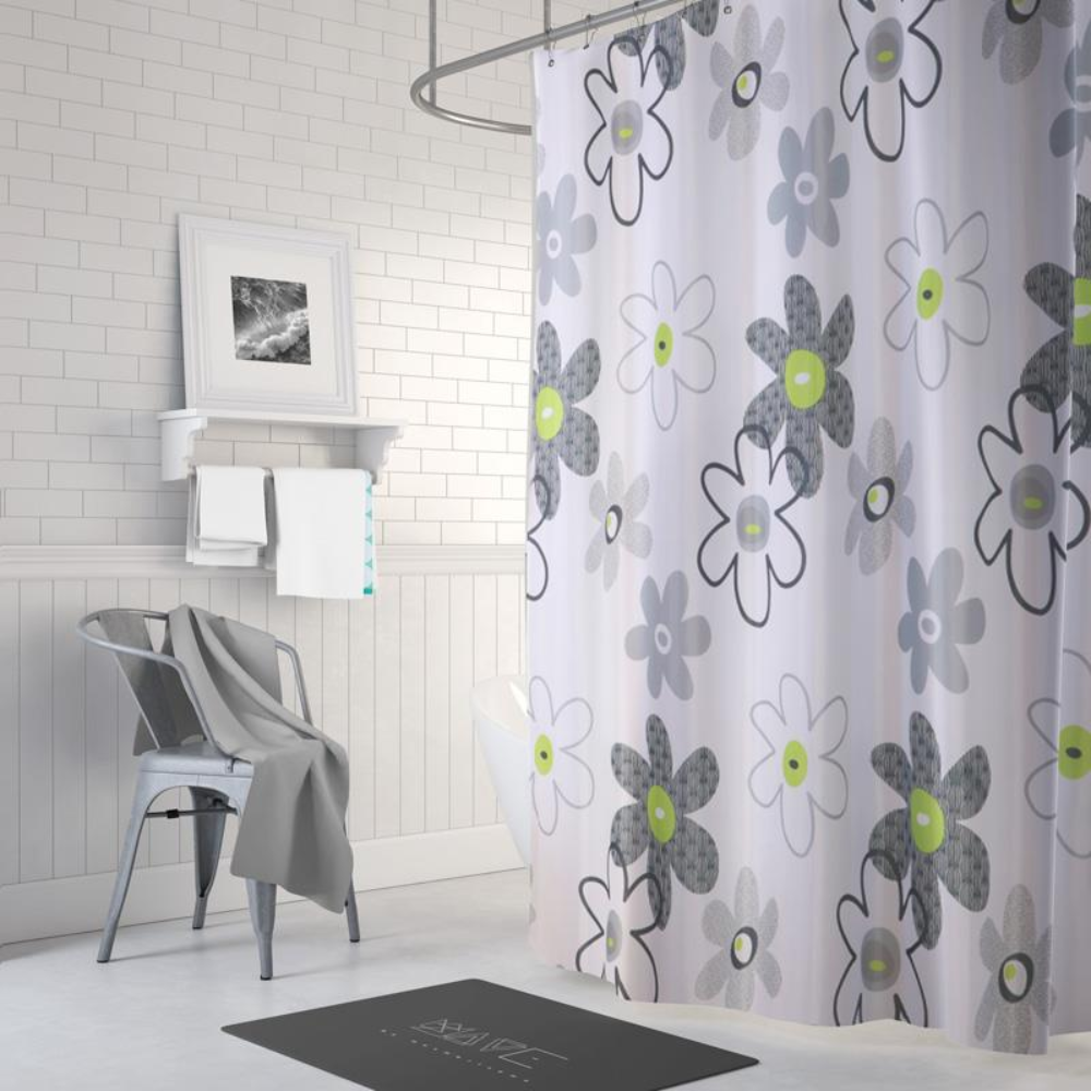 Cortina Baño Estampado Modern