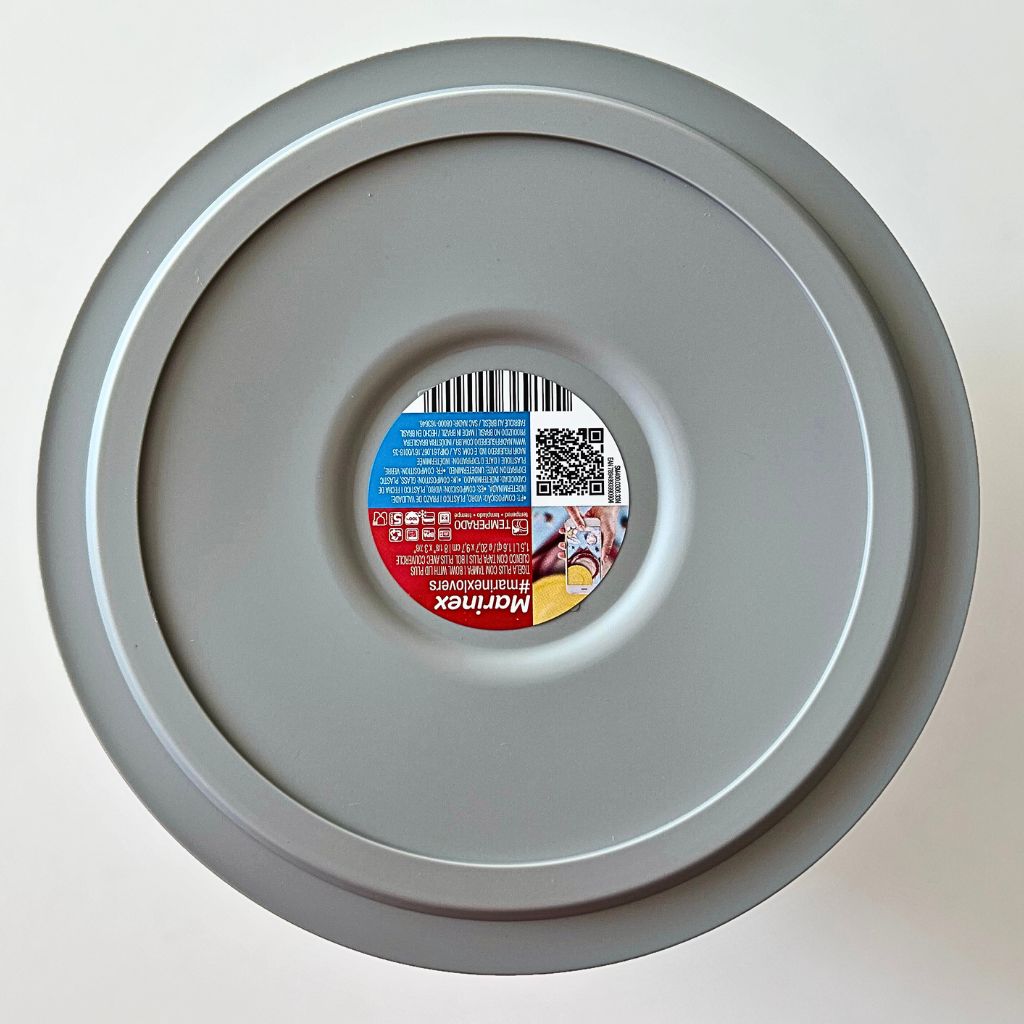 PACK DE 3 Ensaladera BOWL 1,5 Litros Con Tapa