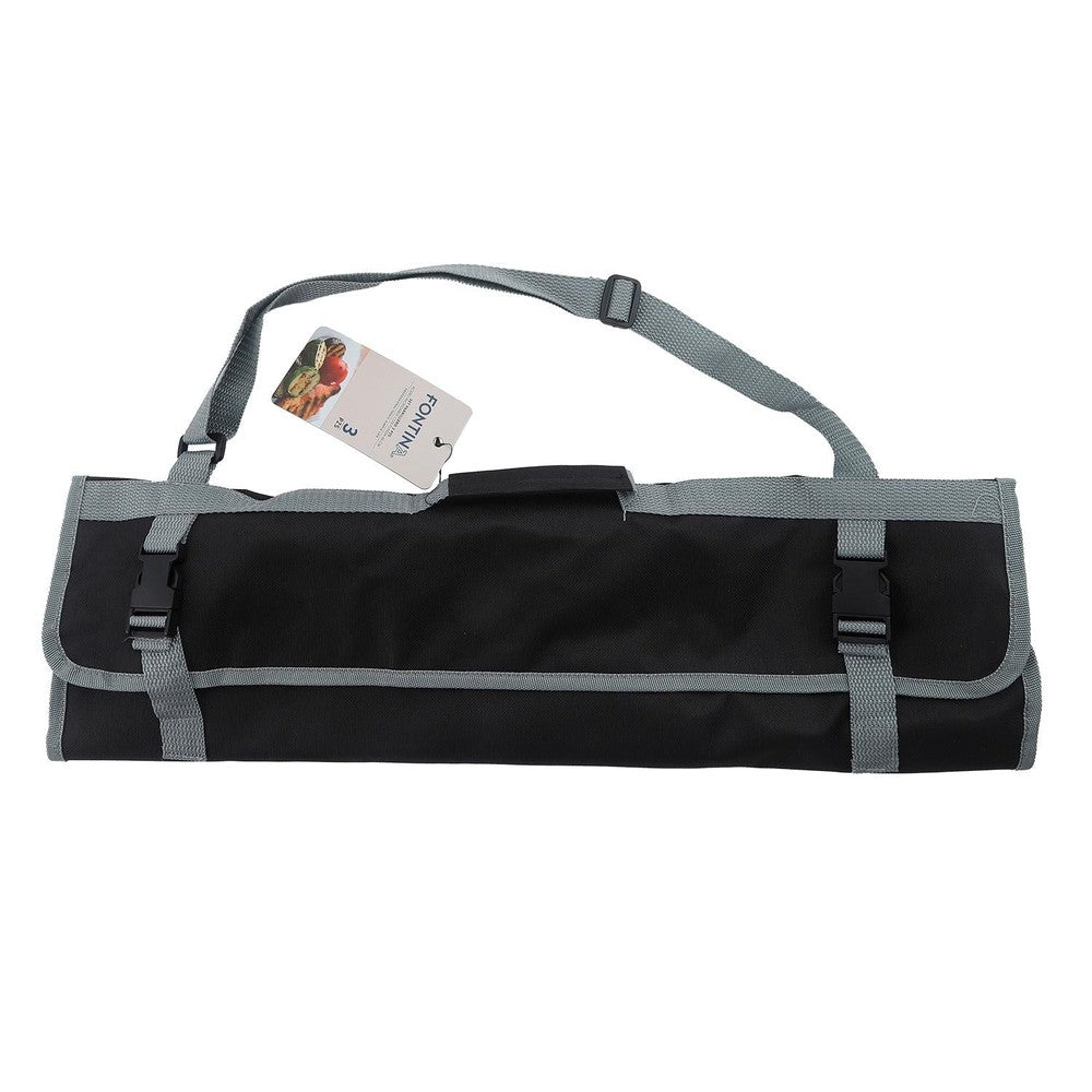 Estuche Set 3 Piezas Parrilla Acero Galvanizado