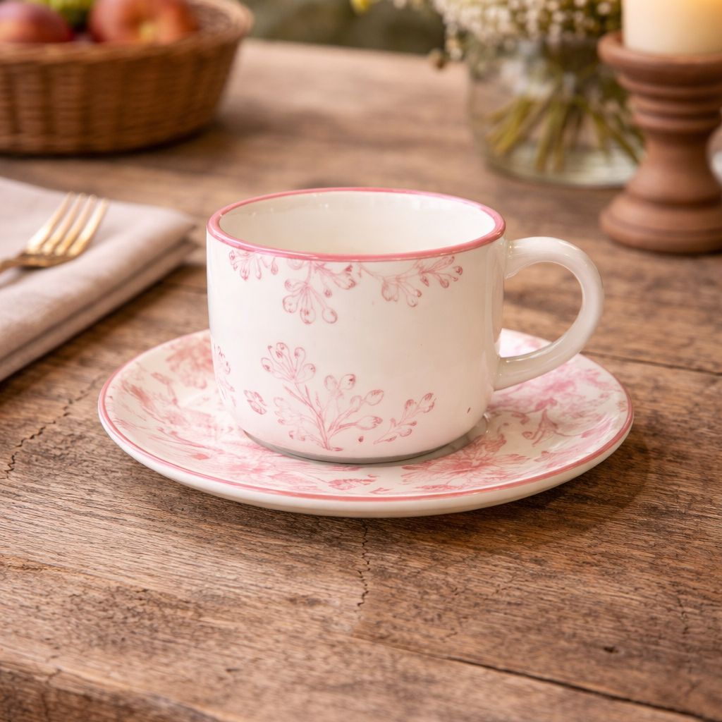 Juego de Té 12 piezas Rose