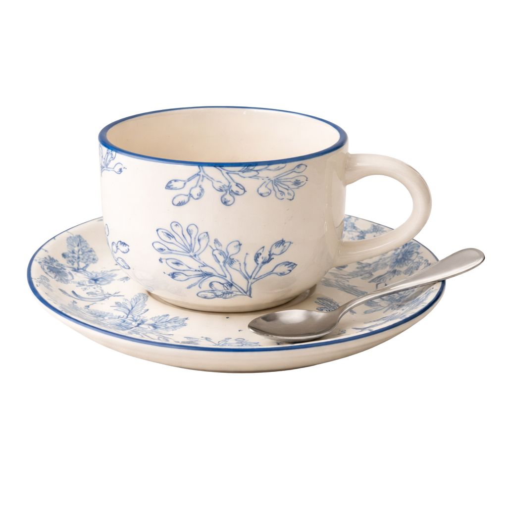 Juego de Té Eleanor Hallen 18 Piezas con Cucharitas Krons