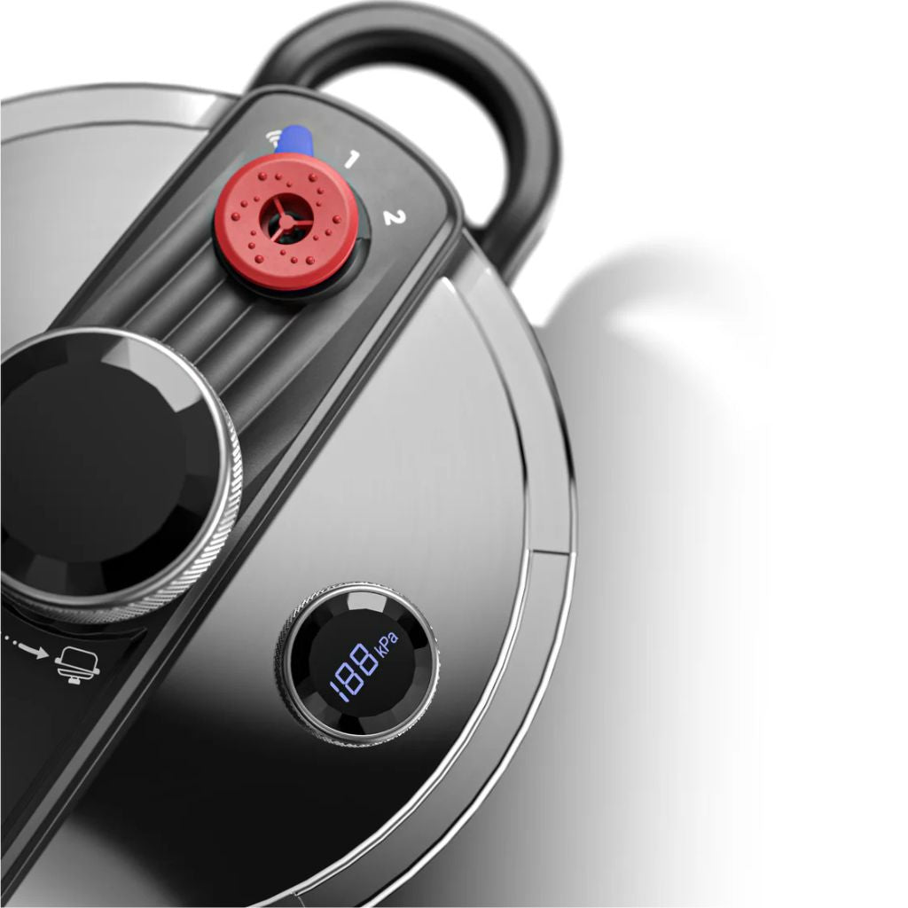 Olla a Presión de Acero Inoxidable 8Ltrs Nebula Steam Wens