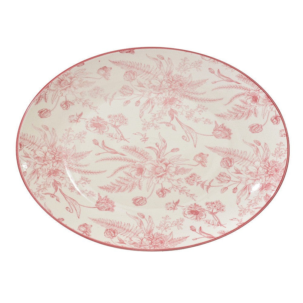 Set de 6 Platos Mesa 27 Cm Rose