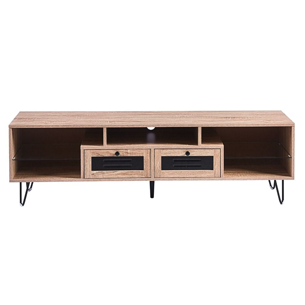 Rack de TV con 2 Cajones