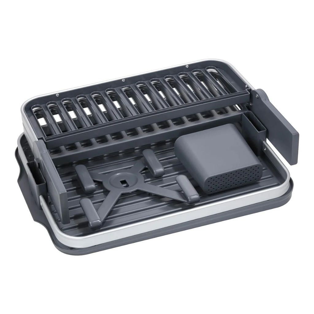 Secaplatos Escurridor 2 Niveles Plegable Spazio 49x34 cm