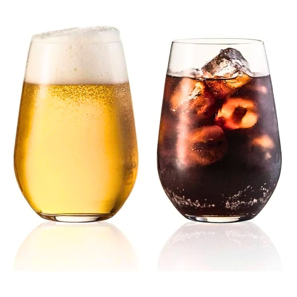 Set 6 Vasos Cristal 465 ml. multi propósito