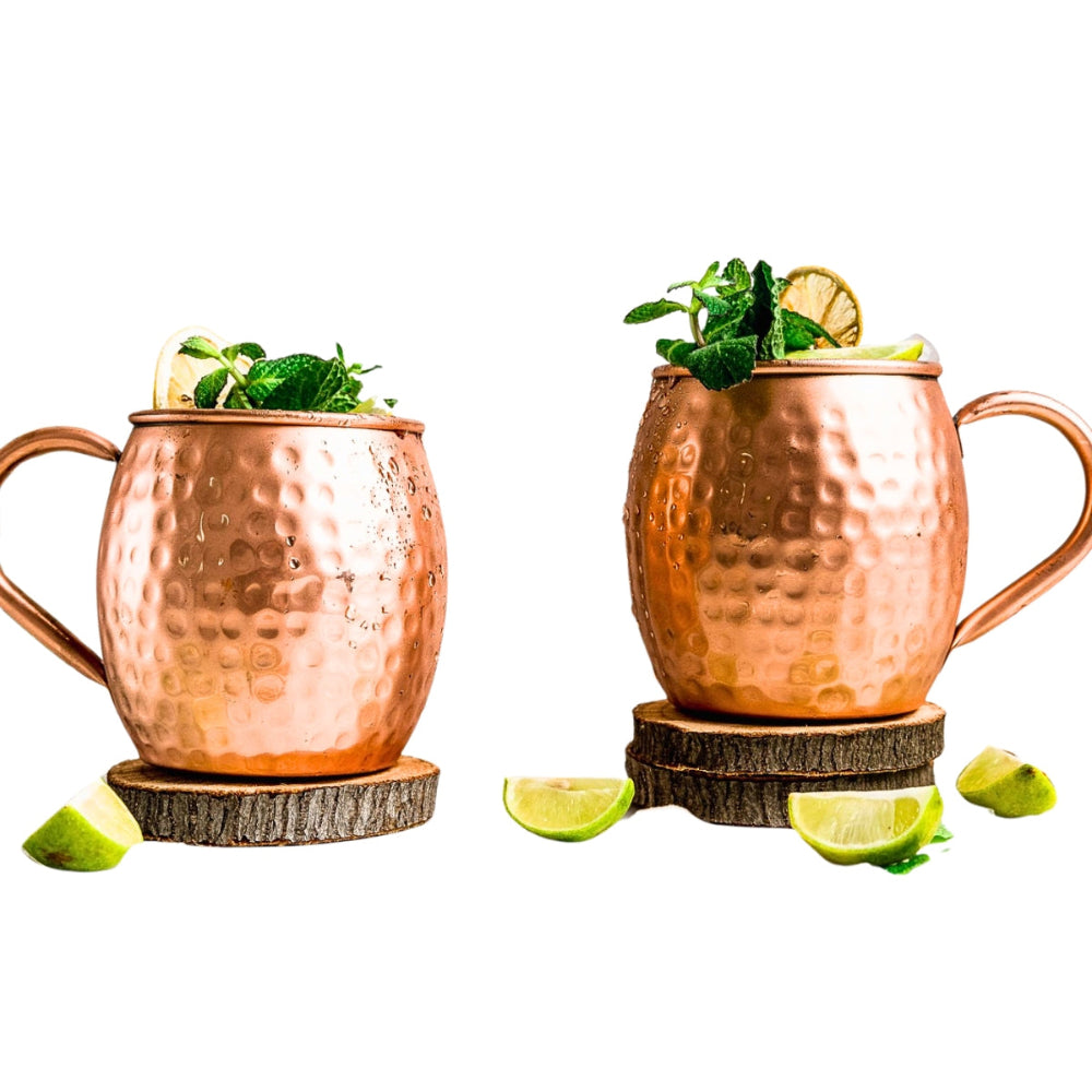 Set 2 Mug Cobre Martillado