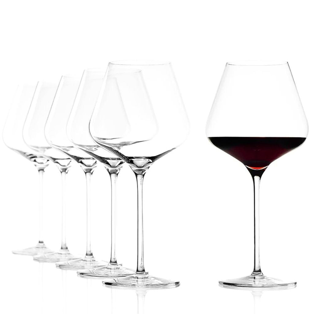 Set 6 Copas Burgundy 710 ml Quatrophil Stölzle Lausitz