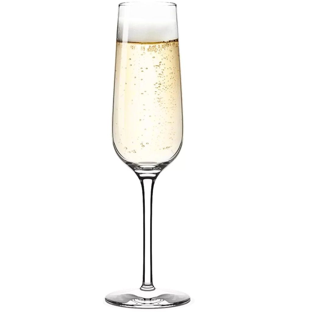 Set Brindis Dieciochero Bekaa con Copas de Vino 650 ml y Espumante 214 ml