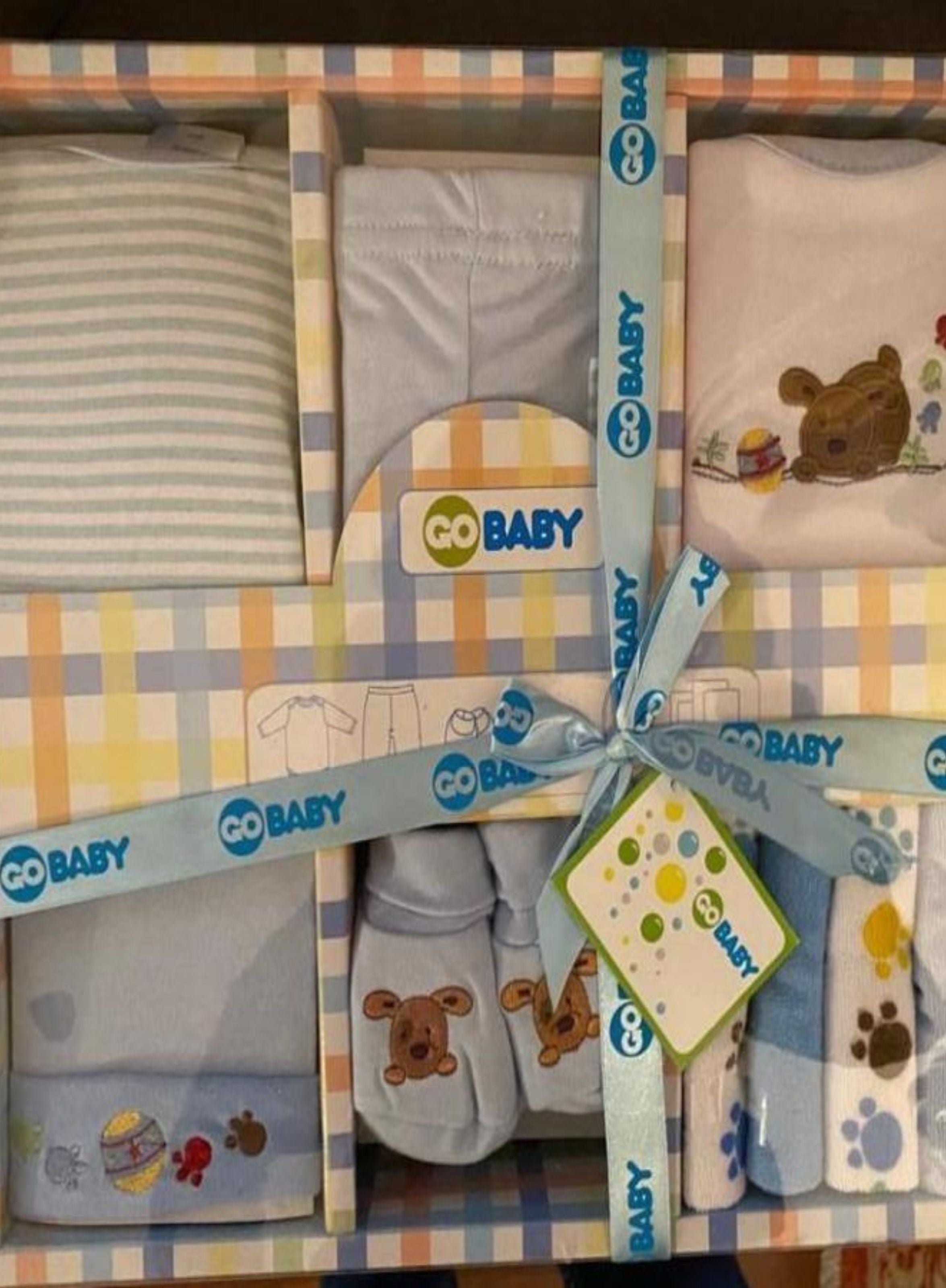 Set Bebe 10 Piezas Celeste de 0 a 6 meses