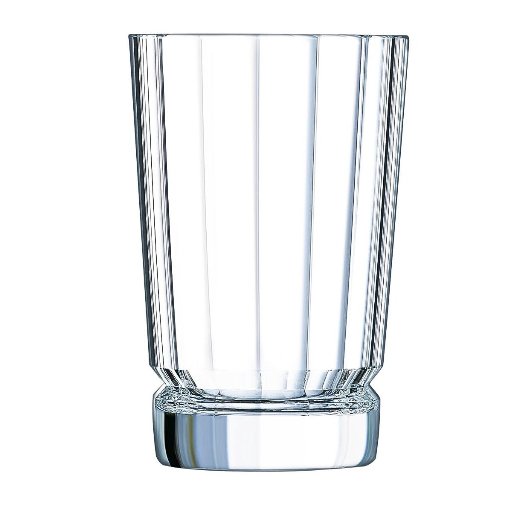 Set de 6 Vasos Altos 360 cc Cristal Macassar Cristal d'Arques