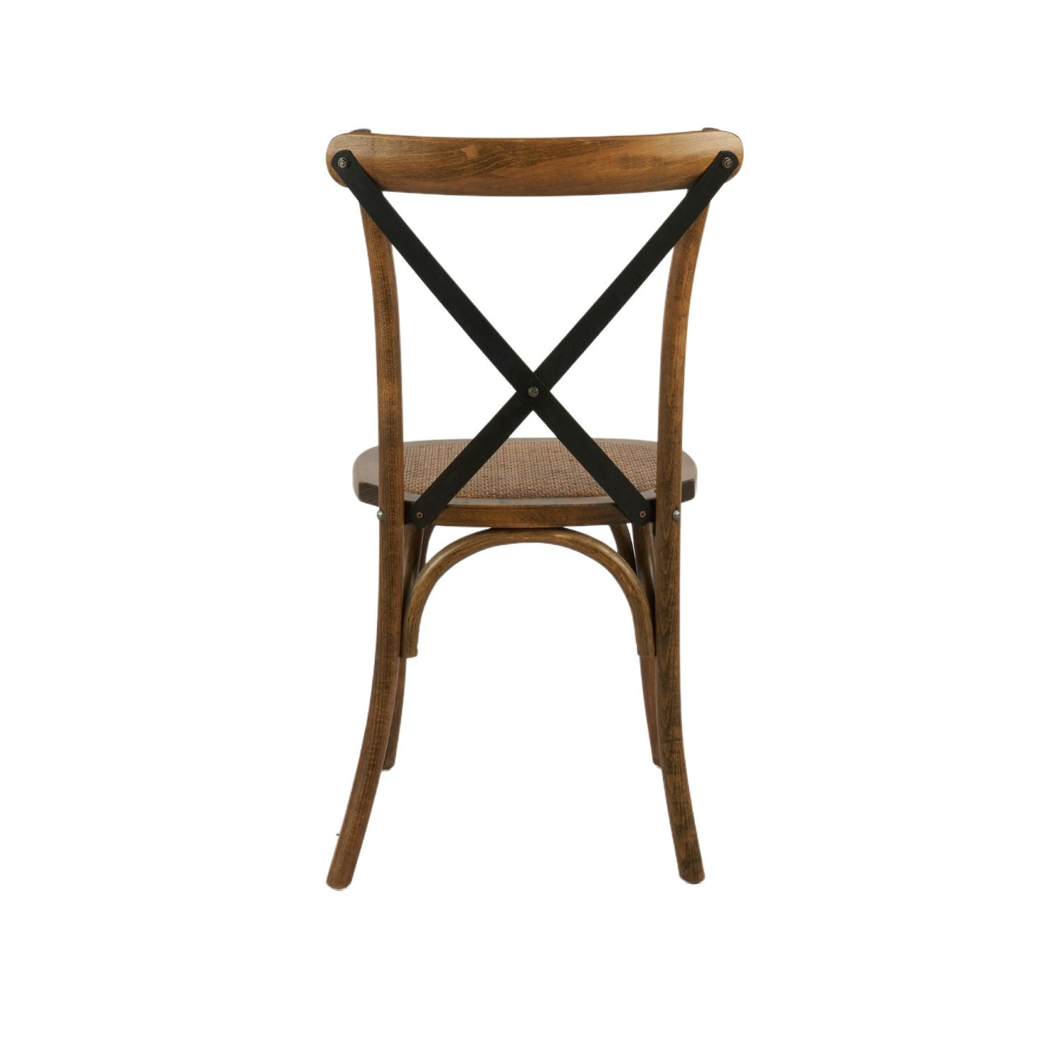 Silla Crossback Madera Rattan