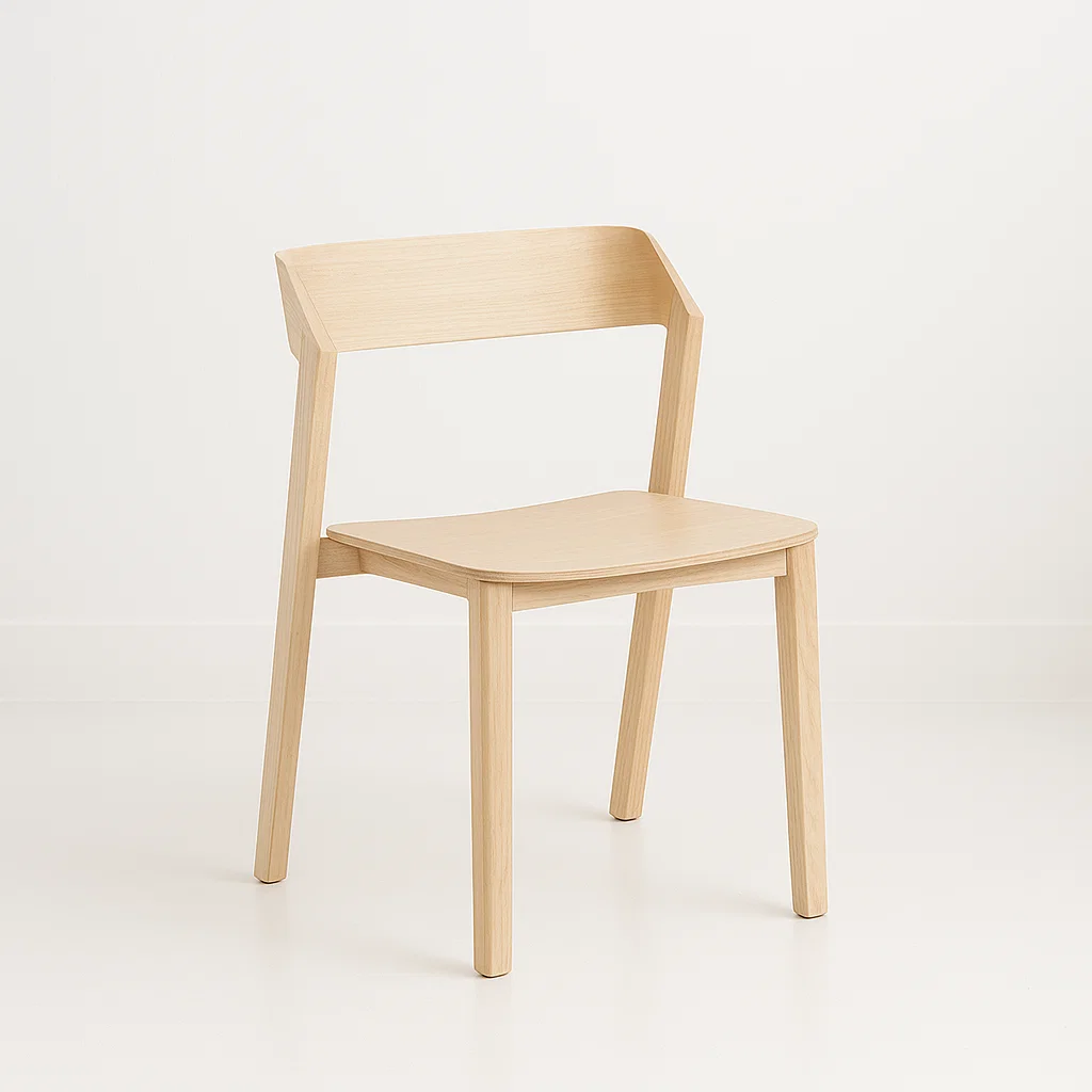 Silla de Comedor Madera Rover Viena Natural