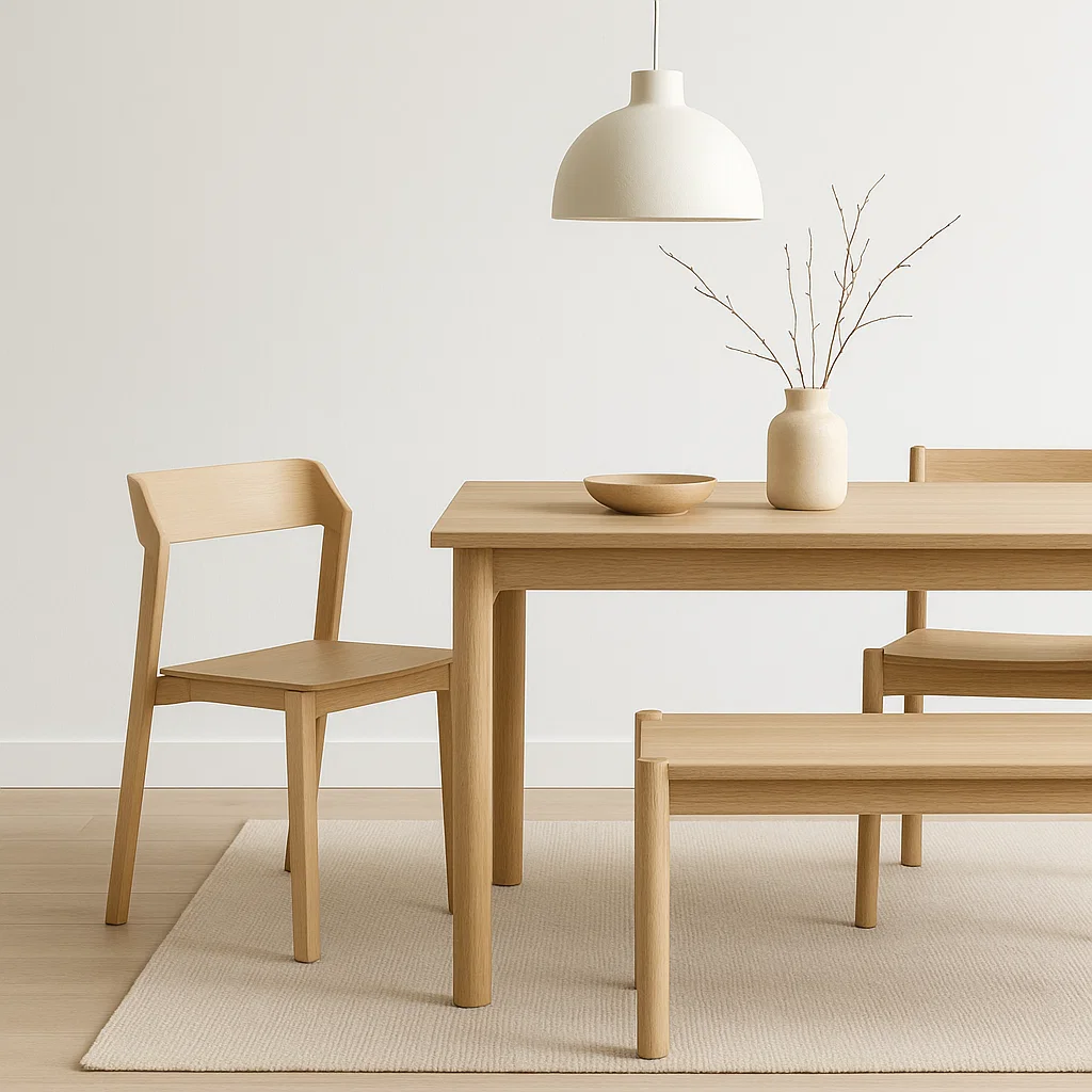 Silla de Comedor Madera Rover Viena Natural