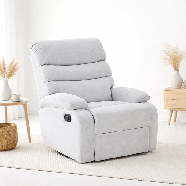 Bergere Sillón Bjorny Gris Claro