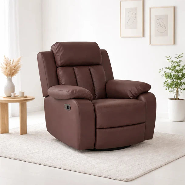 Bergere Sillón Solvi Café Oscuro