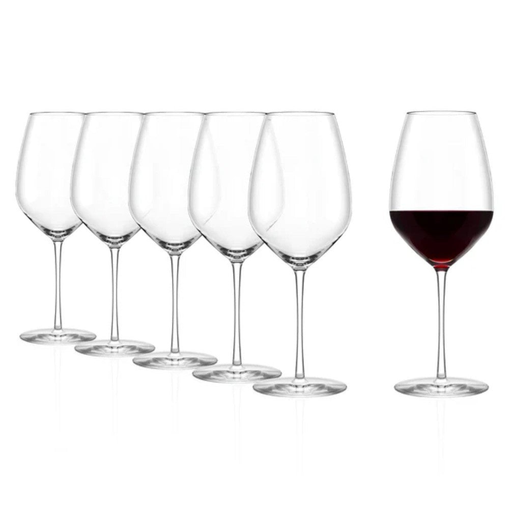 Set 6 Copas Bordeaux 656 ml Fino