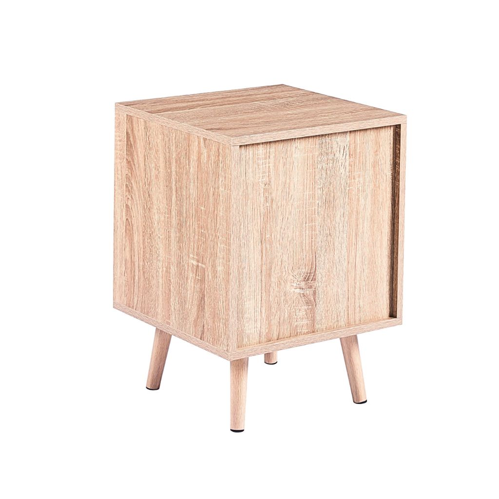 Velador Rústico doble cajón