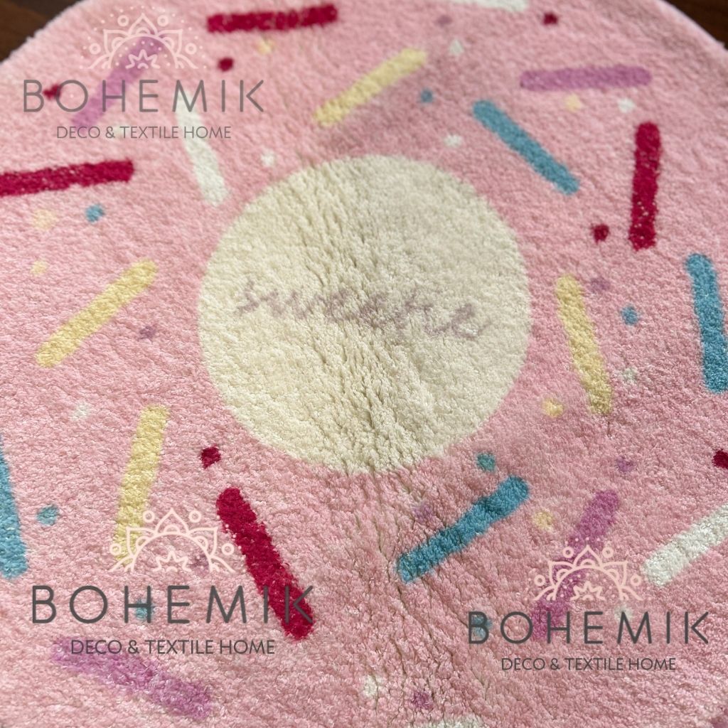 Alfombra redonda Donut