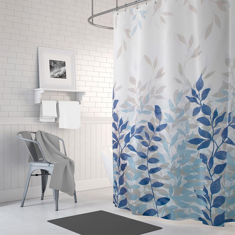 Cortina Baño Estampado Azurro