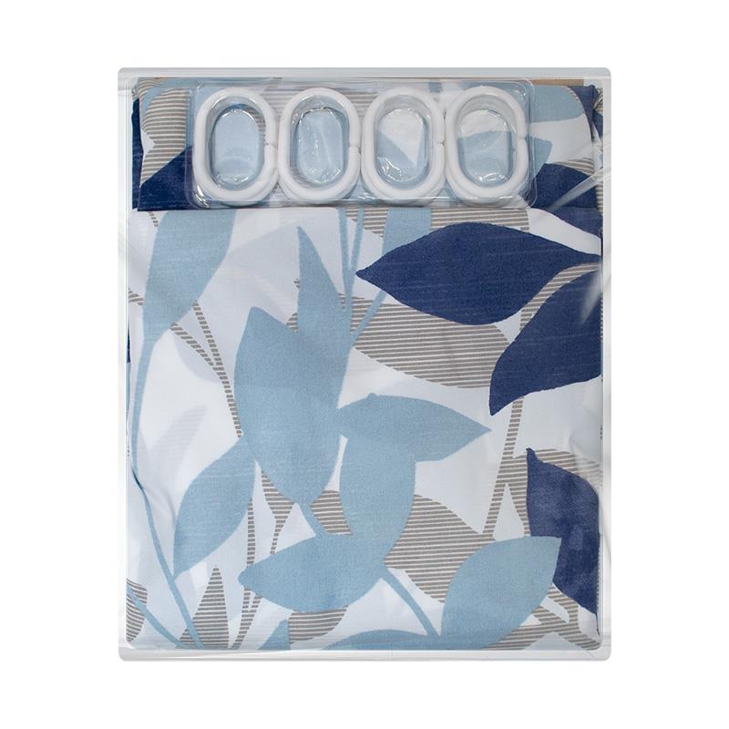 Cortina Baño Estampado Azurro 180x180 cm