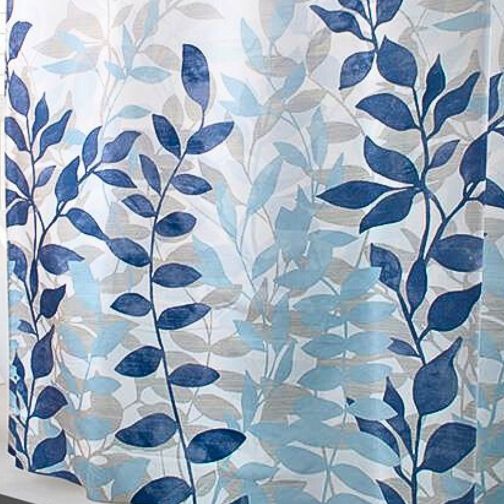 Cortina Baño Estampado Azurro