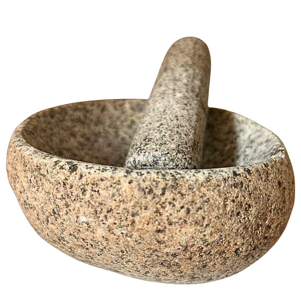 Mortero de Piedra 15 cm x 8 cm BOHEMIK