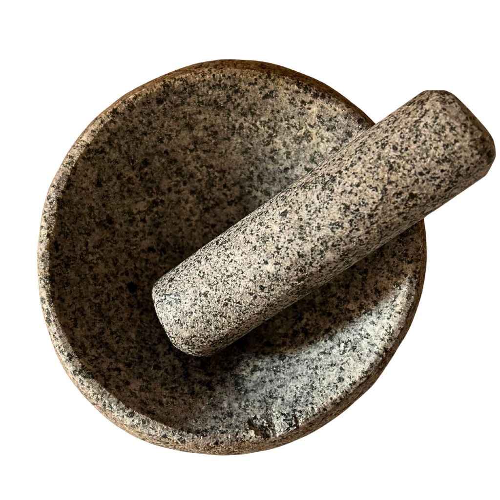 Mortero de Piedra 15 cm x 8 cm BOHEMIK