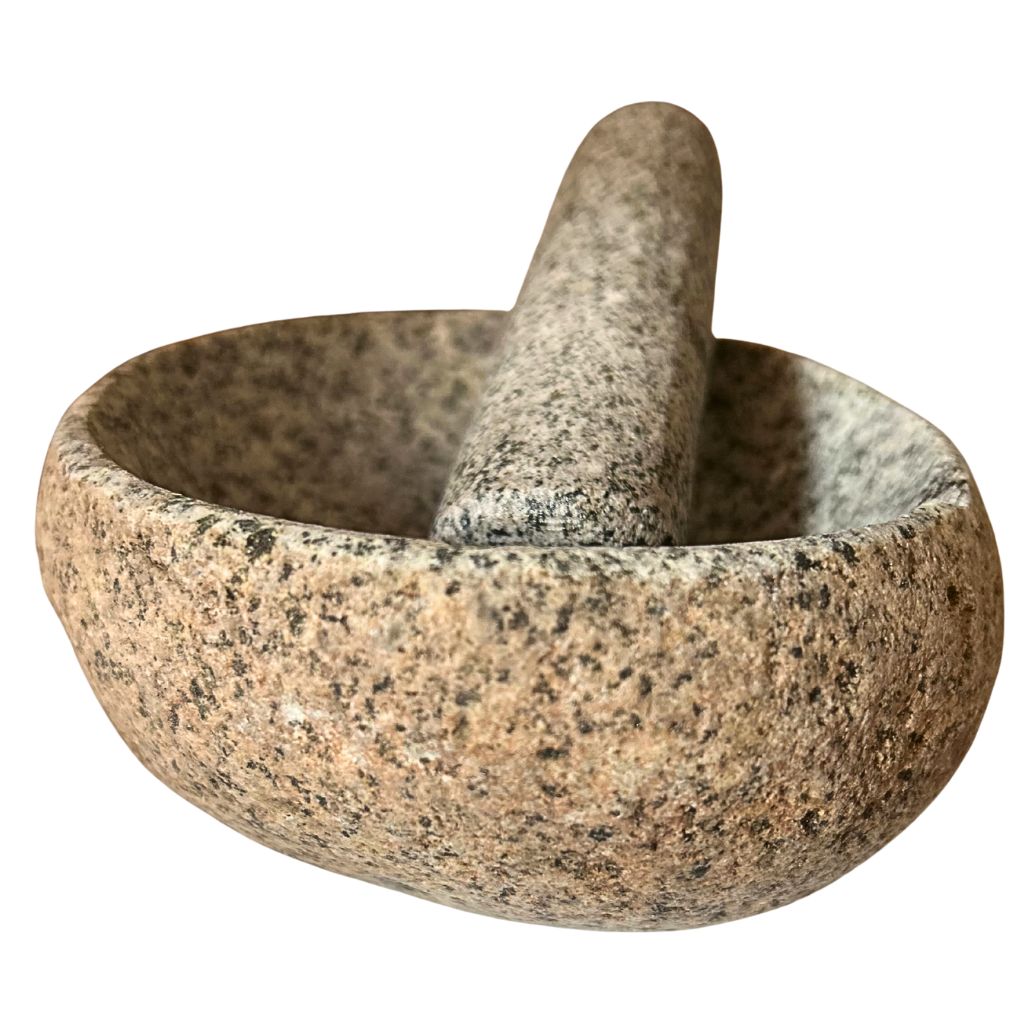 Mortero de Piedra 15 cm x 8 cm BOHEMIK